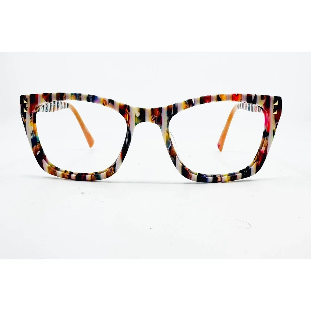 GX by Gwen Stefani Eyeglasses Womens Multi Cat Eye GX086 51-19-135
